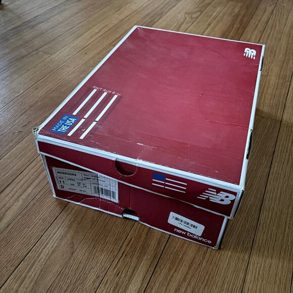 NEW BALANCE - MADE IN USA - 990V4 High Top - Gray - Size 11 - Picture 10 of 12